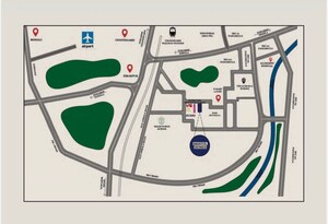 3 BHK Apartment – Map Location View at Dhakoli - for Sale