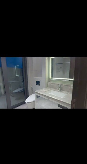 Bathroom in 3 BHK Builder Floor at Chattarpur – for Rent