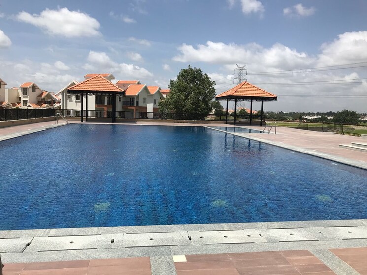 Swimming Pool, prestige-augusta-golf-village 3 Bedroom 2400 Sq.Ft. Villa In Kothanur Bangalore 9429596