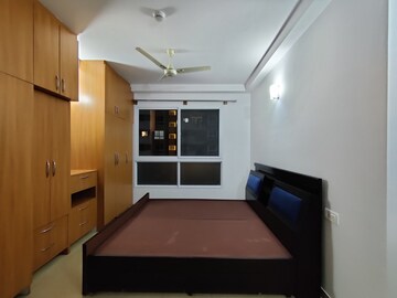 Living Room in 2.5 BHK Apartment at Bhartiya Nikoo Homes Phase 2, Thanisandra Main Road – for Rent