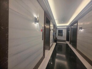 Building Lobby in 2 BHK Apartment at Indiabulls Blu, Worli – for Rent