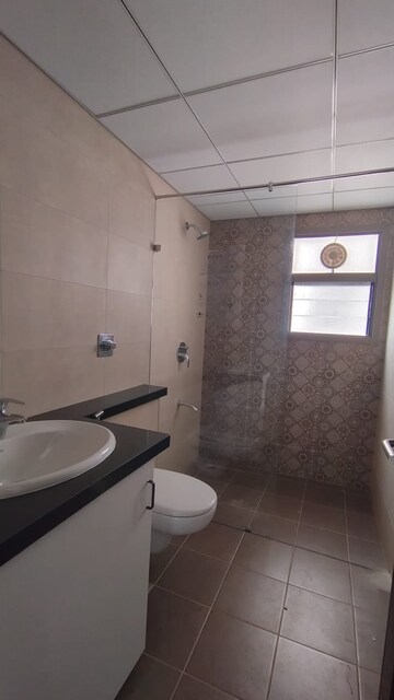 Bathroom in 3 BHK Apartment at Sobha Palm Courts, Kogilu – for Rent