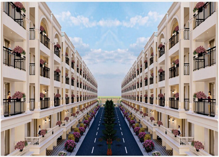 Exterior View, dhakoli 3 Bedroom 2700 Sq.Ft. Apartment In Dhakoli Zirakpur 9429993