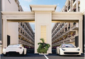 3 BHK Apartment – Exterior View View at Dhakoli - for Sale