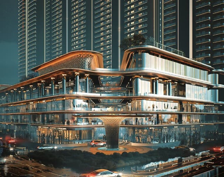 Exterior View, m3m-jacob-and-co 3 Bedroom 2500 Sq.Ft. Apartment In Sector 97 Noida 9430419