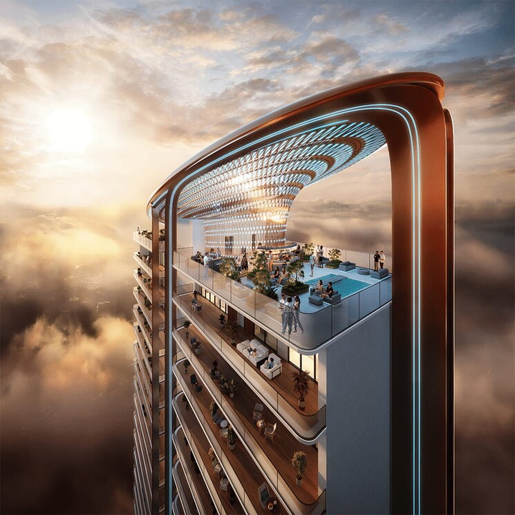 Exterior View, m3m-jacob-and-co 3 Bedroom 2500 Sq.Ft. Apartment In Sector 97 Noida 9430419