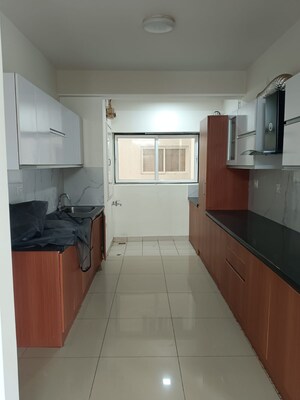 Kitchen in 3 BHK Apartment at Mantri Webcity, Hennur – for Rent