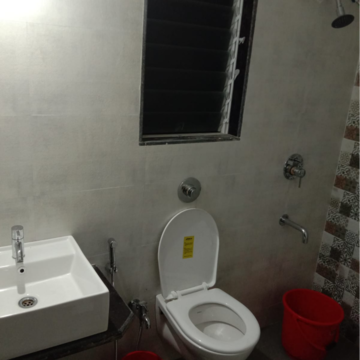 Bathroom in  Pg at Hiranandani Estate Hamilton, Patlipada – for Rent