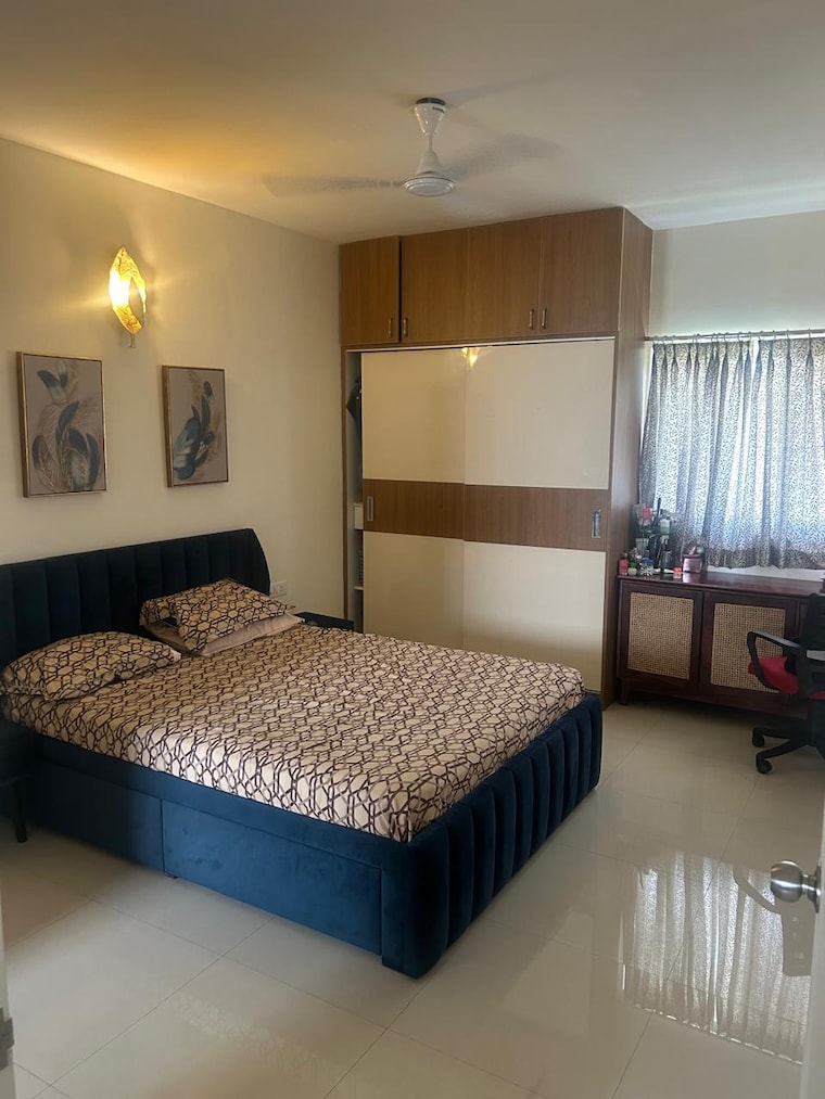 Bedroom, rohan-upavan 3 Bedroom 1430 Sq.Ft. Apartment In Hennur Bangalore 9430333