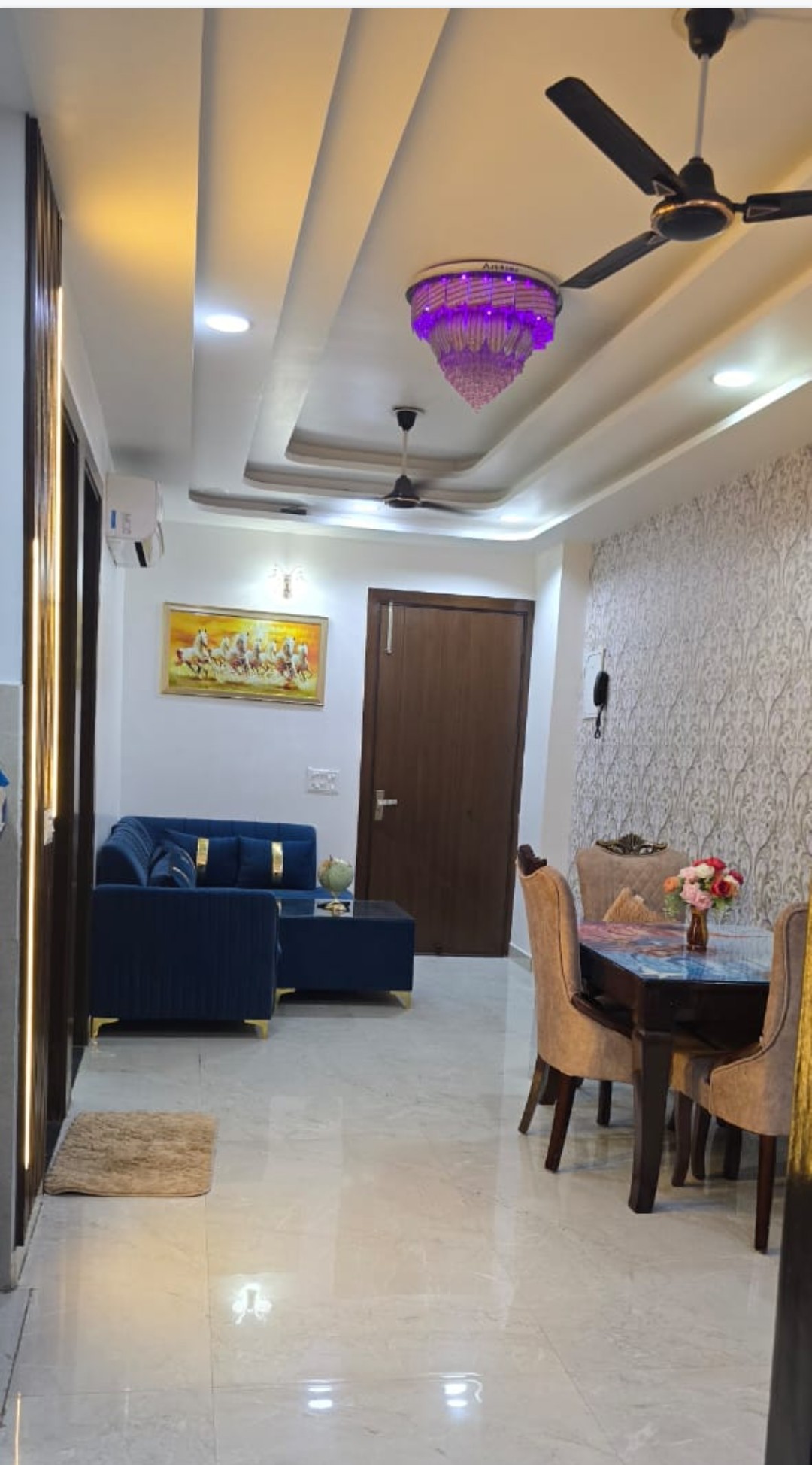 3 BHK + Pooja Room 110 Sq.Mt. Builder Floor in Bhavya Apartments Vaishali