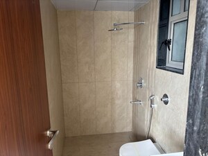 Bathroom in 3 BHK Apartment at VJ Yashwin Nuovo Centro, Wakad – for Rent