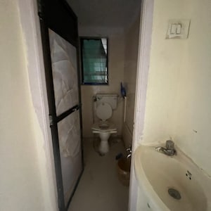 Bathroom in 1 BHK Apartment at Gaurav Sitare, Kandarpada – for Rent
