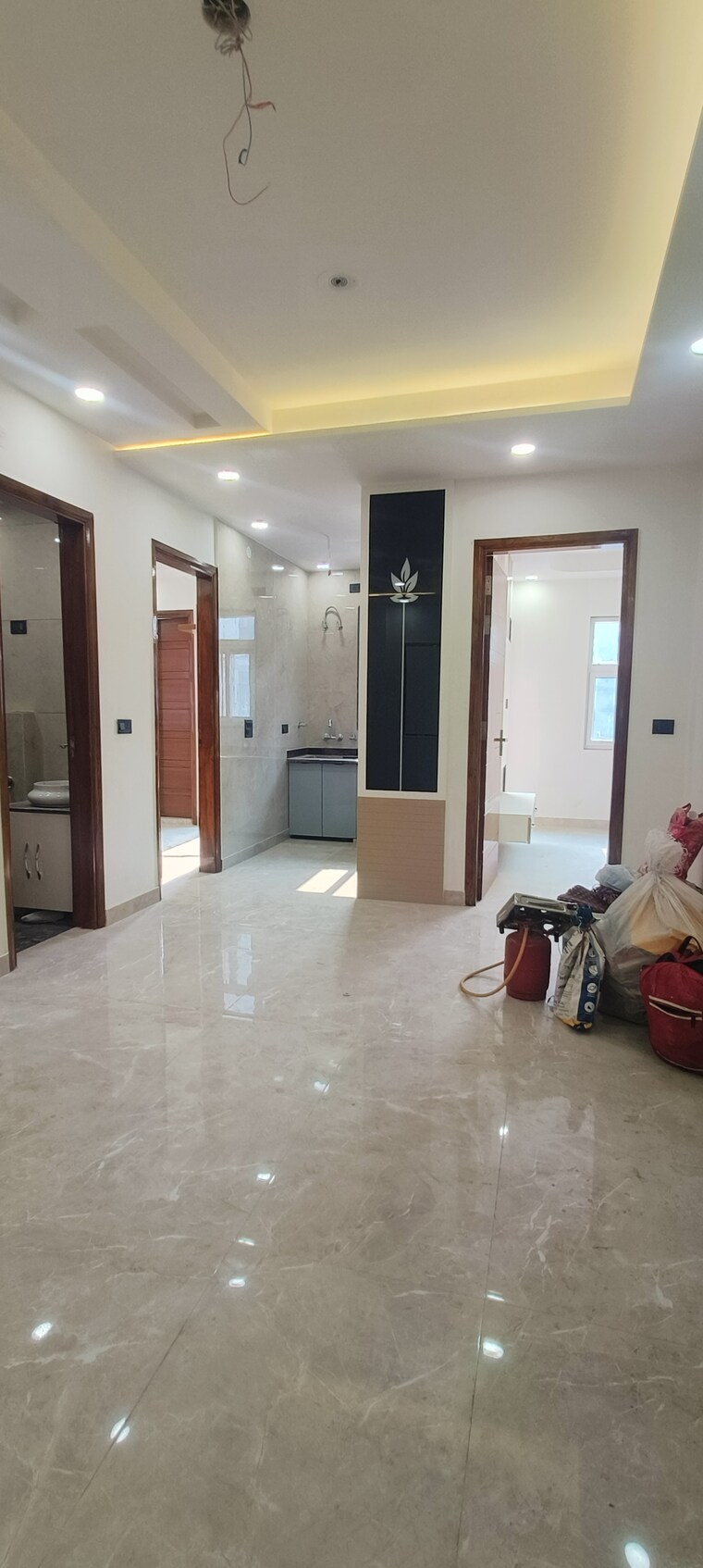 Living Room, rohini sector 24 3 Bedroom 78 Sq.Mt. Builder Floor In Rohini Sector 24 Delhi 9430747