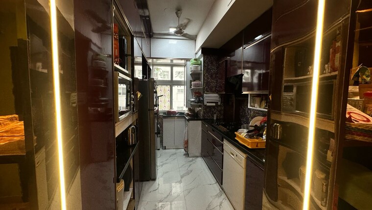 Kitchen, emaar-the-palm-drive-palm-studios 3.5 Bedroom 3800 Sq.Ft. Apartment In Sector 66 Gurgaon 9430585