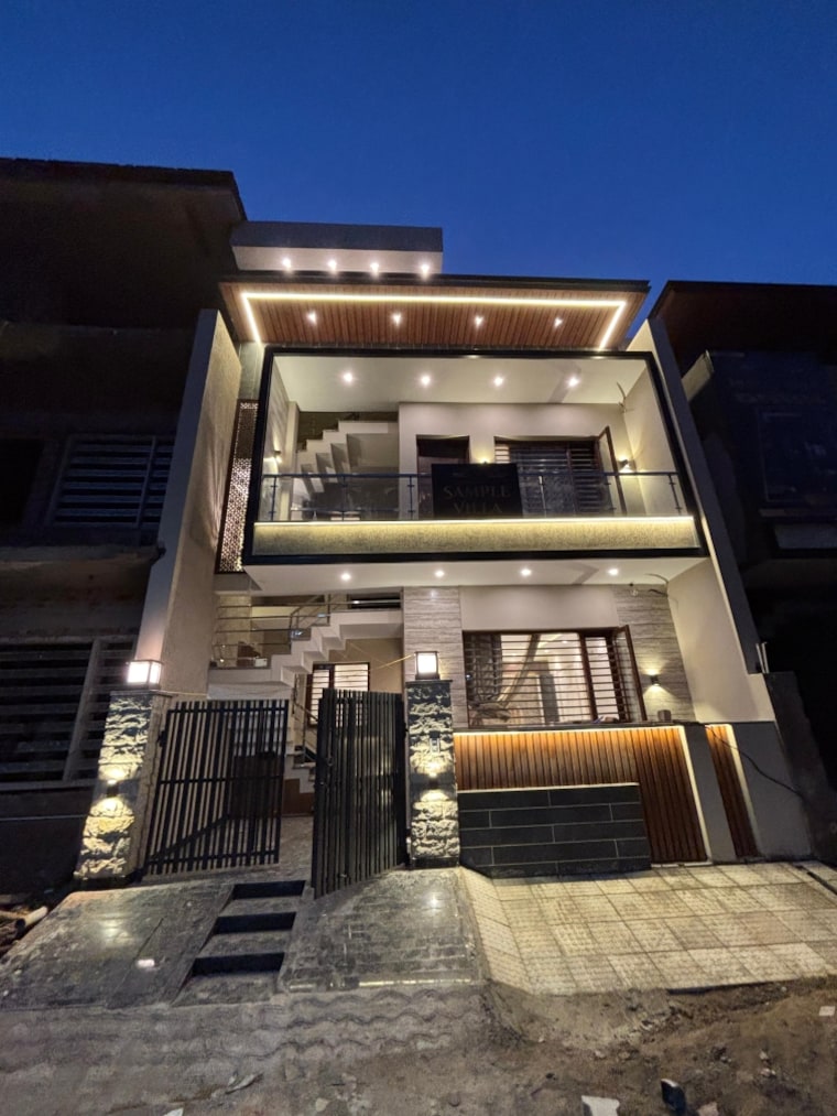 Exterior View, sector 123 3 Bedroom 107 Sq.Yd. Independent House In Sector 123 Mohali 9430749