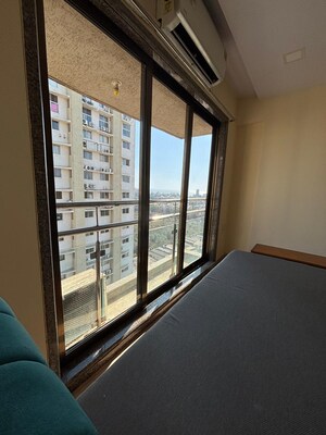 Balcony in 2 BHK Apartment at Naman Habitat, Andheri West – for Rent