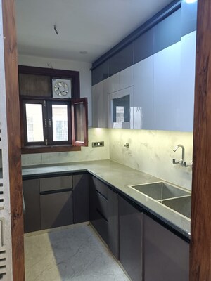 Kitchen in 3 BHK Builder Floor at Jagriti Enclave – for Rent