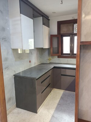 Kitchen in 3 BHK Builder Floor at Jagriti Enclave – for Rent