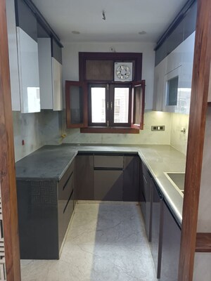 Kitchen in 3 BHK Builder Floor at Jagriti Enclave – for Rent