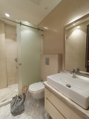 Bathroom in 4 BHK Apartment at Greater Kailash ii – for Rent