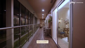 Balcony in 3 BHK Apartment at Godrej Majesty, Sector 12 Greater Noida – for Sale