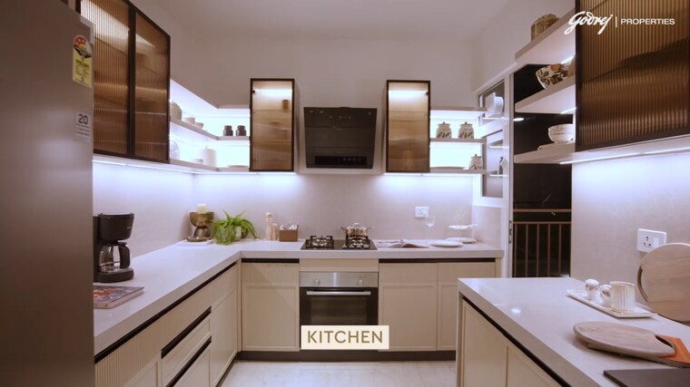 Kitchen, godrej-majesty 3 Bedroom 1900 Sq.Ft. Apartment In Sector 12 Greater Noida Greater Noida 9430922