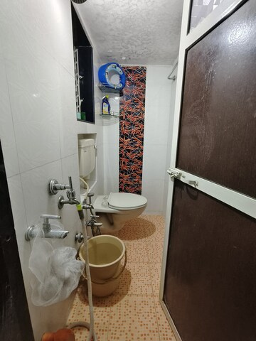 Bathroom in 2 BHK Apartment at Ganesh CHS Kalwa, Kalwa – for Rent