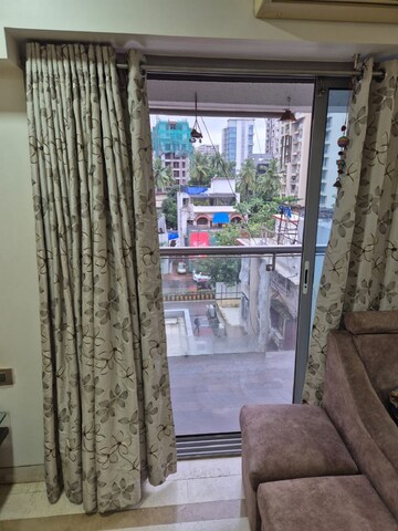 Balcony in 3 BHK Apartment at Santacruz West – for Rent