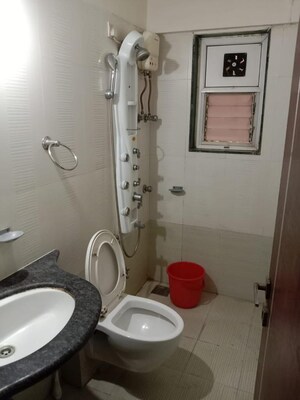 Bathroom in 2 BHK Apartment at Adhiraj Gardens, Kharghar – for Sale