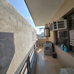 Balcony in 3.5 BHK Builder Floor at Sector 23 – for Rent
