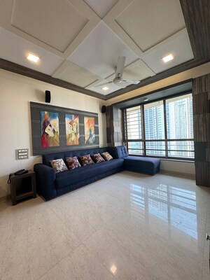 Bedroom in 3 BHK Apartment at Oberoi Realty Woods, Goregaon East – for Rent