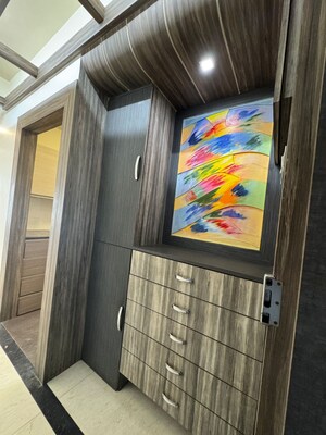 Balcony in 2.5 BHK Apartment at Oberoi Realty Woods, Goregaon East – for Rent