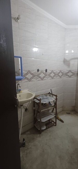Bathroom in 2 BHK Builder Floor at Panchsheel Vihar – for Rent