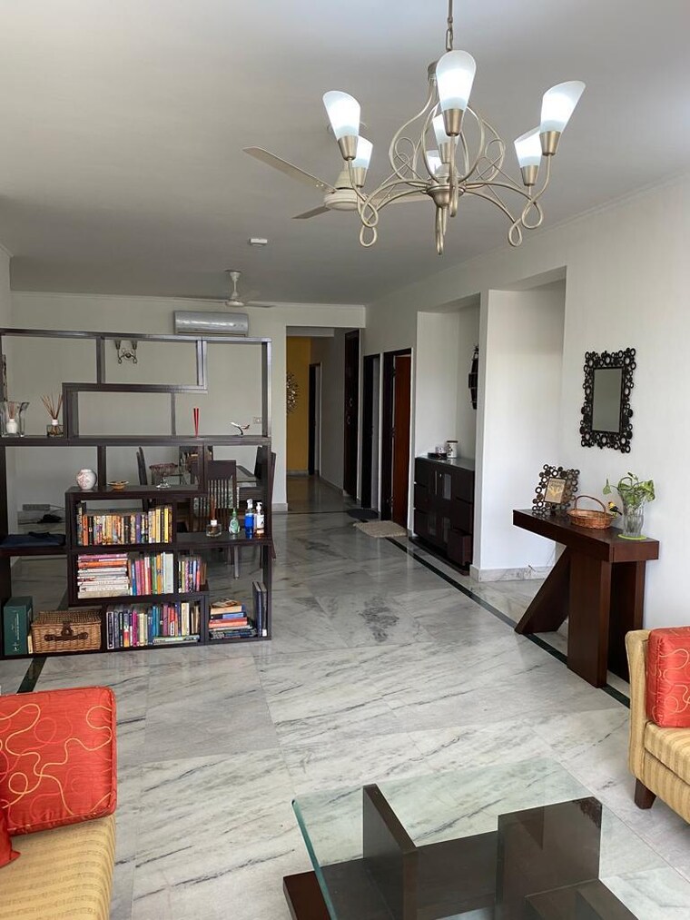 Living Room, greater kailash i 2 Bedroom 400 Sq.Yd. Builder Floor In Greater Kailash I Delhi 9431605