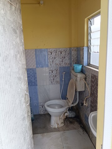 Bathroom in 1 RK Independent House at Beltola Tiniali Bus Stop – for Rent