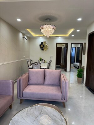 Living Room in 4 BHK Villa at Dhakoli – for Sale