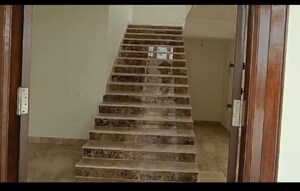 Staircase in 4 BHK Villa at CMG Halcyon Homes, Osman Nagar – for Sale