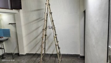 Staircase in 1.5 BHK Builder Floor at Mayur Vihar – for Rent