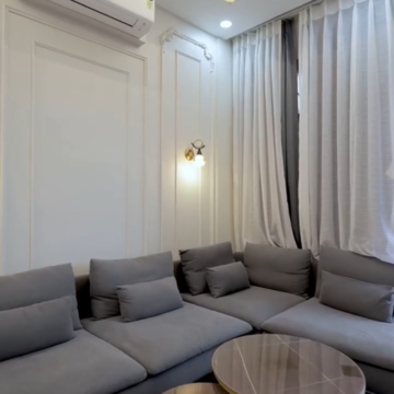 Living Room in 3.5 BHK Villa at The Riyasat Sankalp, Chouk – for Sale