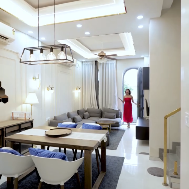 Living Room, the-riyasat-sankalp 3.5 Bedroom 1120 Sq.Ft. Villa In Chouk Navi Mumbai 9432108