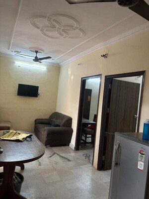Living Room in 2 BHK Builder Floor at Greater Kailash I – for Rent