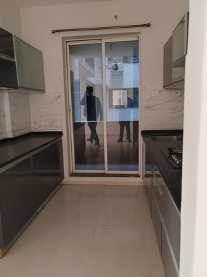 Kitchen in 3 BHK Apartment at Pebbles II, Bavdhan – for Rent
