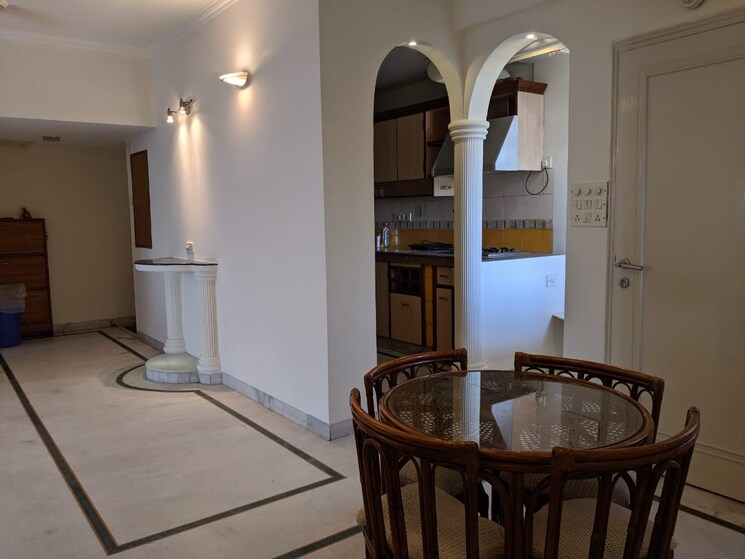 Kitchen, mayur vihar phase 1 extension 3.5 Bedroom 1450 Sq.Ft. Apartment In Mayur Vihar Phase 1 Extension Delhi 9432163