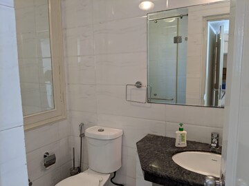 Bathroom in 3.5 BHK Apartment at Mayur Vihar Phase 1 Extension – for Sale