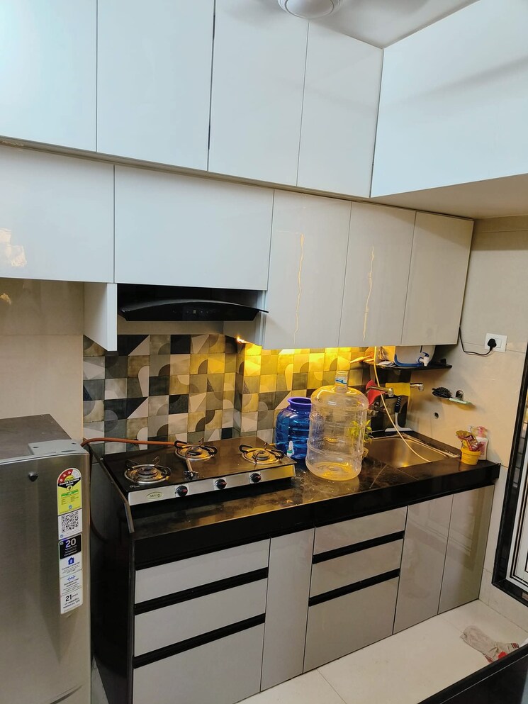 Kitchen, strawberry-the-address 1 Bedroom 405 Sq.Ft. Apartment In Mira Road East Thane 9432209