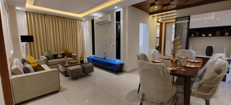 Living Room, sector 20 4 Bedroom 2244 Sq.Ft. Apartment In Sector 20 Panchkula 9432214
