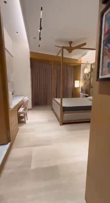 Living Room in 3 BHK Apartment at Lodha World Crest, Worli – for Rent