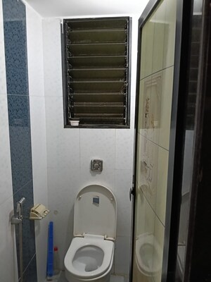 Bathroom in 1 BHK Apartment at Chandraprabha CHS, Bhandup East – for Rent