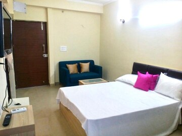 Bedroom in 1 RK Apartment at Supertech Eco Suites, Sector 137 – for Rent