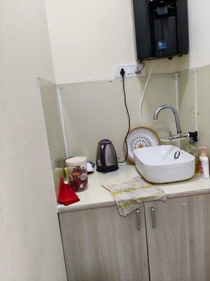 Bathroom in  Office Space at Neptune Eastern Business District, Bhandup West – for Rent